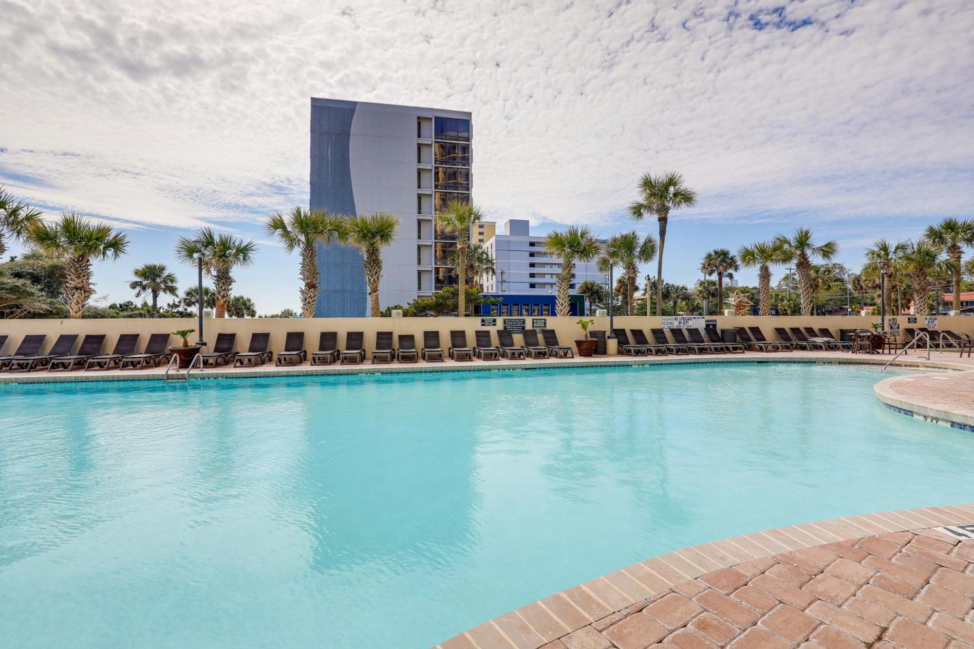 Relaxing Myrtle Beach Oceanfront Vacation Rental! ภายนอก รูปภาพ