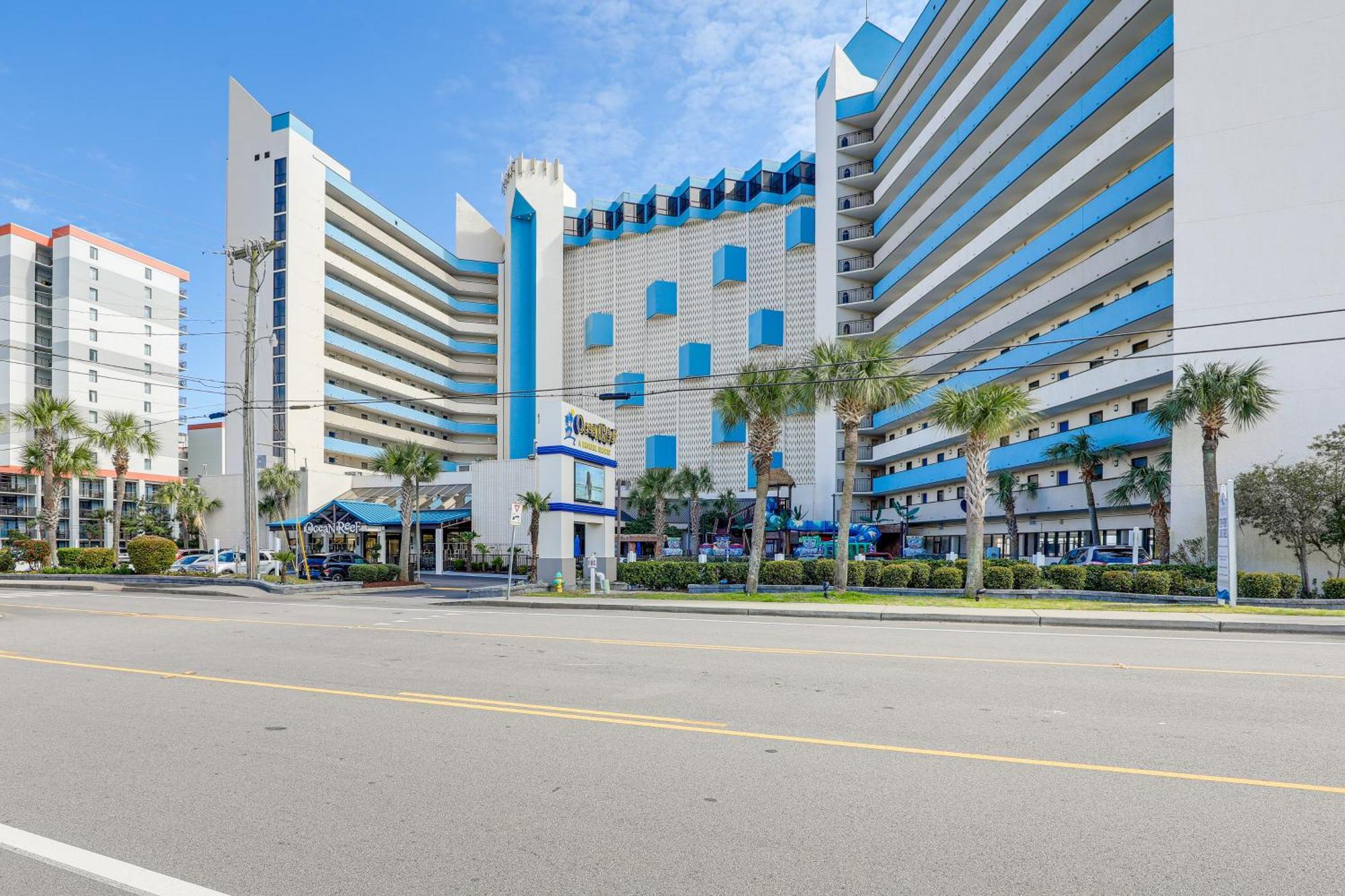 Relaxing Myrtle Beach Oceanfront Vacation Rental! ภายนอก รูปภาพ